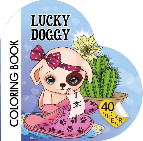 Przejdź do produktu Kolorowanka Curly z naklejkami BR Serce 2219