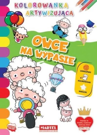 Przejdź do produktu Kolorowanka aktywizująca.. Owce na wypasie