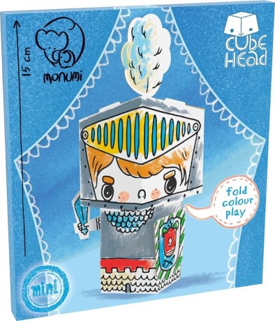 Przejdź do produktu Cube head. Rycerz. Złóż i pokoloruj