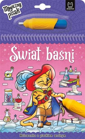 Przejdź do produktu Świat baśni. Malowanka z pisakiem wodnym