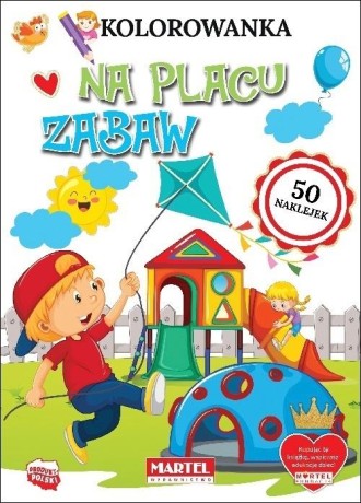 Przejdź do produktu Kolorowanka Na placu zabaw