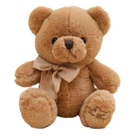 Przejdź do produktu Pluszowa Maskotka Przytulanka Duży Miś Z Kokardką Brązowy 40cm