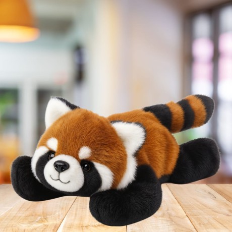 Przejdź do produktu Pluszowa Maskotka Przytulanka Panda Czerwona Ruda 30cm