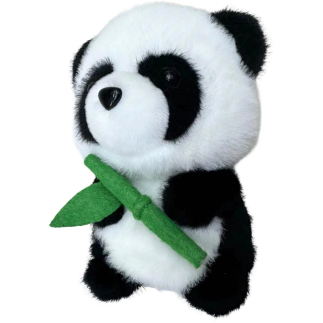 Przejdź do produktu Pluszowa Maskotka Przytulanka Panda Z Bambusem 18cm
