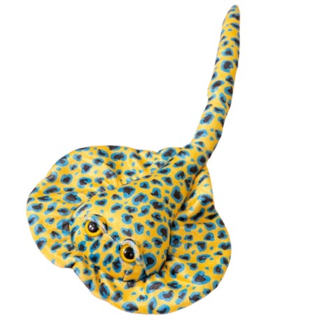 Przejdź do produktu Maskotka Pluszowa Płaszczka Przytulanka Żółta W Kropki 50cm
