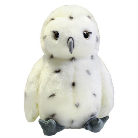 Przejdź do produktu Pluszowa Sowa Ptak Pluszak Maskotka Przytulanka Biała 23cm