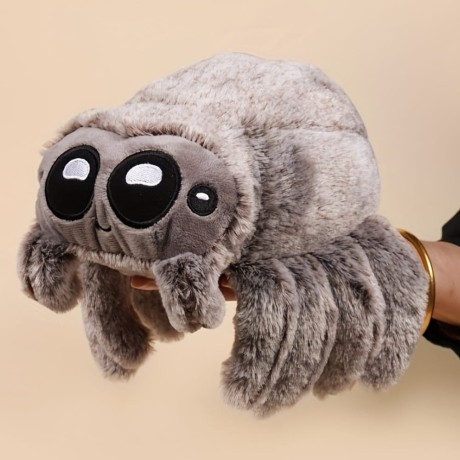 Przejdź do produktu Pluszowy Pająk Pluszak Maskotka Przytulanka Szary 18cm