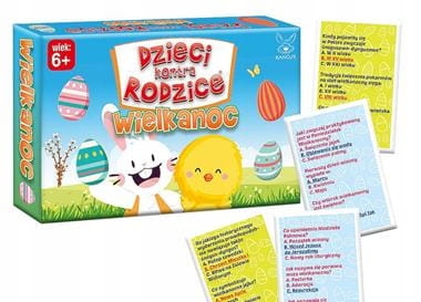 Przejdź do produktu Dzieci kontra Rodzice: Wielkanoc — Rodzinna Gra Quizowa