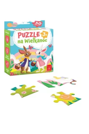 Przejdź do produktu Edukacyjne Puzzle Wielkanocne dla Dzieci 3+