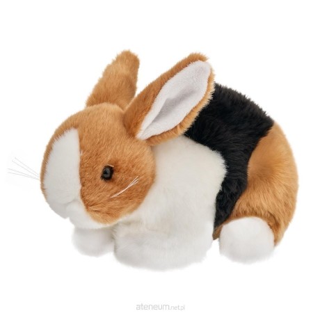 Przejdź do produktu Pluszak Królik Beppe ZOO 18 cm – realistyczny, brązowo-czarny