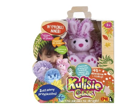 Przejdź do produktu Kulisie - plusz interaktywny różowy Królik