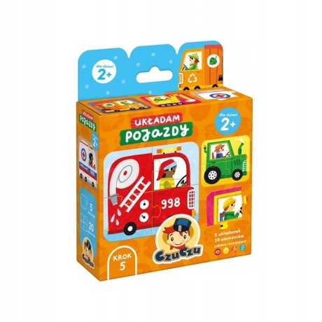 Przejdź do produktu CzuCzu Układam Pojazdy 2+