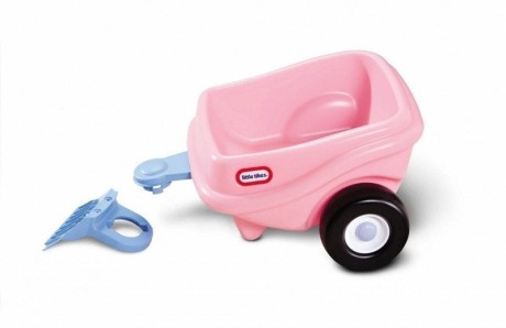 Przejdź do produktu Przyczepka do Cozy Coupe — Różowa, Wytrzymała Zabawkowa Przyczepa dla Dzieci