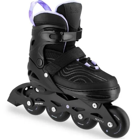 Przejdź do produktu Rolki regulowane Matty TIE-DYE r. 35–38 — aluminiowa płoza, łożyska ABEC-7, kółka 72 mm, komplet sznurowadeł grátis