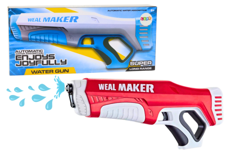 Przejdź do produktu Pistolet Na Wodę Automatyczny Czerwony 350 Ml