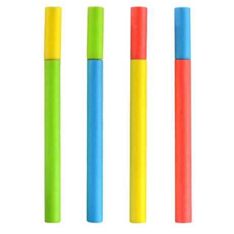 Przejdź do produktu Broń Na Wodę Wyrzutnia Wody Strzykawka Piankowa Kolorowa 56cm