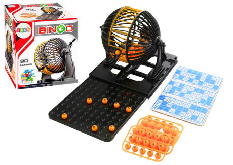 Przejdź do produktu Gra Towarzyska Rodzinna Bingo Lotto Maszyna Losująca wiek 6+