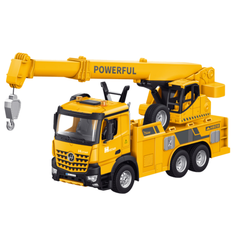 Przejdź do produktu Dźwig Z Hakiem Zdalnie Sterowany RC 2.4G 9CH Żółty
