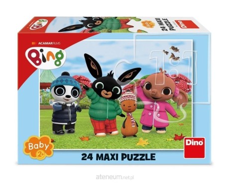 Przejdź do produktu Puzzle 24 el. „Królik Bing – Jesienna Przygoda” (66 x 47 cm)