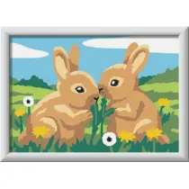 Przejdź do produktu CreArt for Kids — Zestaw do malowania „Królicze Przyjaciele” (wiek 7+, 10 farb akrylowych)