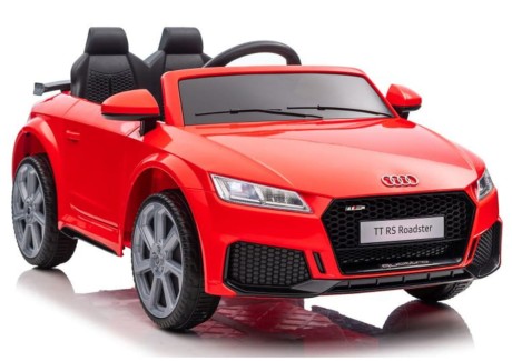 Przejdź do produktu Elektryczny Samochód Dziecięcy Audi TT RS 12V – Czerwony, 2x45W, Pilot 2.4G, EVA, Miękka Ekoskóra