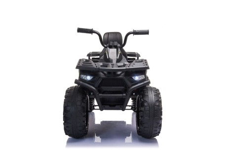 Przejdź do produktu Dziecięcy quad na akumulator JC333 – czarny, 2x200W, 2x12V4,5Ah, automatyczna skrzynia, LED, USB