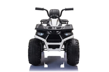 Przejdź do produktu Dziecięcy quad na akumulator JC333 – biały, 2x200W, 2x12V4,5Ah, automatyczna skrzynia, LED, USB