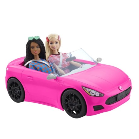 Przejdź do produktu Barbie Kabriolet Sportowy Różowy – Dwumiejscowy Samochód dla Lalek (bez lalki)