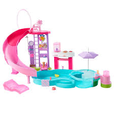 Przejdź do produktu Barbie Dream Pool — Mobilny Kompleks Basenowy z Jacuzzi i Akcesoriami