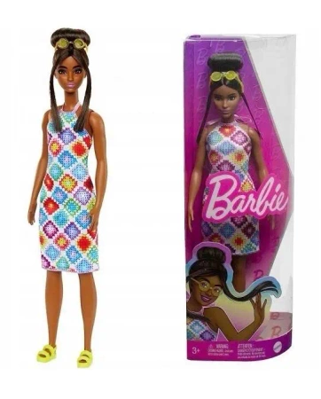 Przejdź do produktu Barbie Fashionistas Lalka w Sukience HJT07 – Modna Kolekcja Trendów