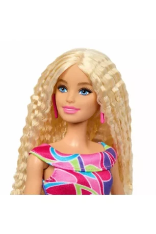 Przejdź do produktu Barbie Fashionistas Lalka Modna Przyjaciółka HRH20 – Sukienka, Buciki i Kolczyki