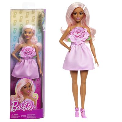 Przejdź do produktu Barbie Fashionistas – Lalka w sukience, modna kolekcjonerska dla dzieci 3+
