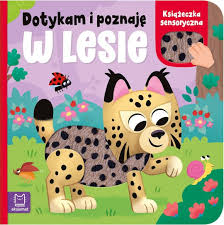 Przejdź do produktu Dotykowa książeczka sensoryczna "W lesie" — poznaj zwierzęta i ich futerka dla dzieci