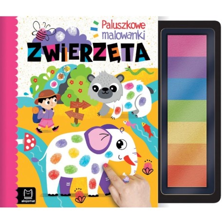 Przejdź do produktu Paluszkowe malowanki. Zwierzęta wiek 3+