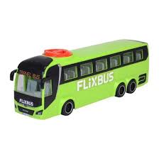 Przejdź do produktu Dickie Toys Autobus Turystyczny Flixbus 26,5 cm – Zielony, Otwierane Drzwi i Komora Bagażowa, Zdalne Sterowanie