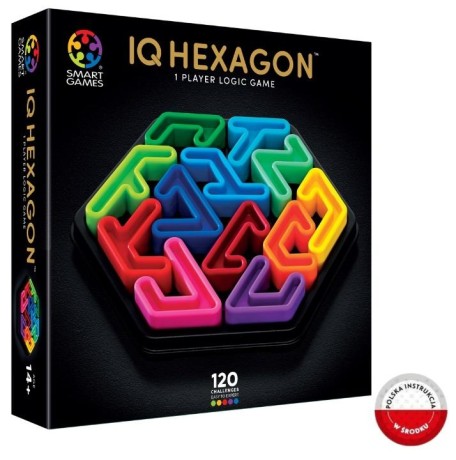 Przejdź do produktu Smart Games IQ Hexagon Deluxe (ENG) IUVI Games