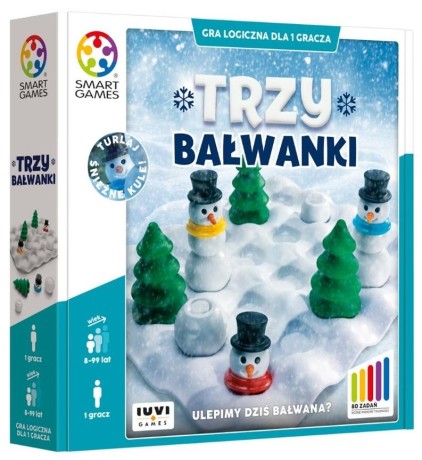 Przejdź do produktu Smart Games Trzy Bałwanki (PL) IUVI Games