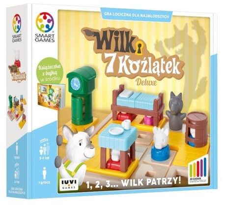 Przejdź do produktu Smart Games Wilk i 7 koźlątek (PL) IUVI Games