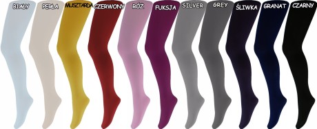 Przejdź do produktu KNITTEX rajstopki gładkie 60 den MARY perła 140-146