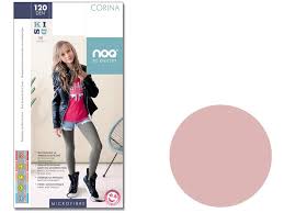 Przejdź do produktu KNITTEX CORINA Rajstopki mikrofibra 120 den POWDER PINK 146/152