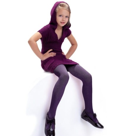 Przejdź do produktu KNITTEX AGATKA Rajstopy dziewczęce VIOLET 134/140