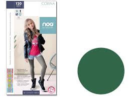 Przejdź do produktu KNITTEX CORINA Rajstopki mikrofibra 120 den EDEN GREEN 134/140