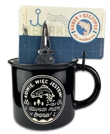 Przejdź do produktu Zestaw wędkarski: kubek termiczny + szczypce uniwersalne