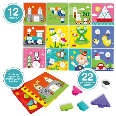 Przejdź do produktu Edukit: Figury i Motywy – Trening Małej Rączki (zestaw edukacyjny) wiek 2+