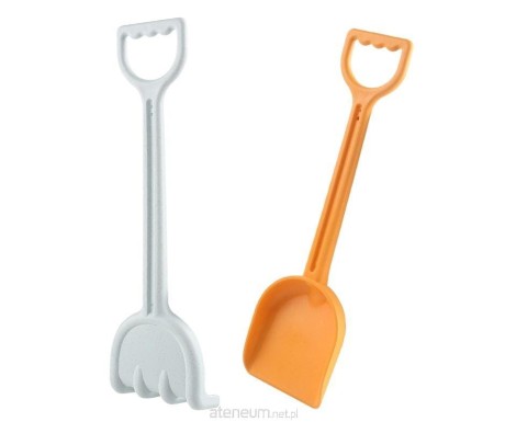 Przejdź do produktu Zestaw ogrodowy dla dzieci – łopatka i grabki 32 cm (bezpieczne tworzywo, 3+)