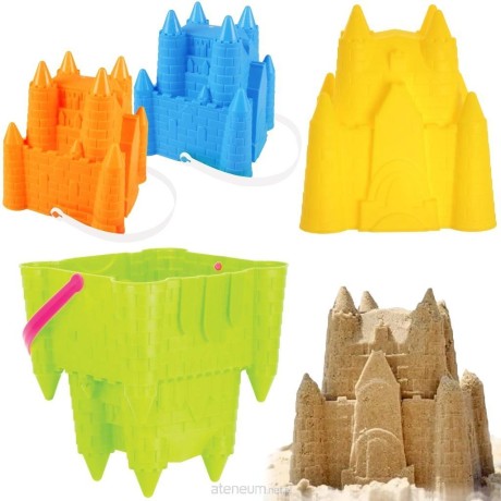 Przejdź do produktu Wiaderko zamek do piasku – Foremka / Zestaw do zabawy w piaskownicy