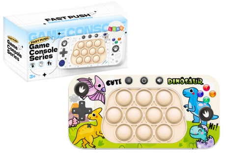 Przejdź do produktu Gra Zręcznościowa Konsola Pop It 4 Tryby Gry Dinozaury