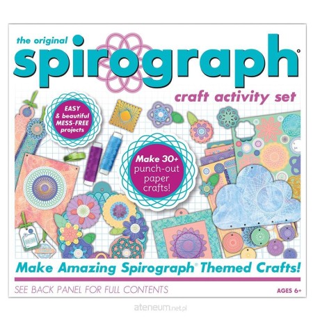 Przejdź do produktu Spirograph Kreatywny zestaw manualny wiek  6+