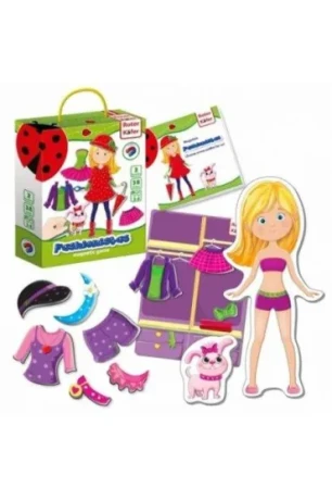 Przejdź do produktu Fashionista: Magnetyczna Układanka Modowa