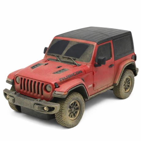 Przejdź do produktu Auto JEEP Wrangler Rubicon-Muddy Zdalnie Sterowane RC Czerwone Rastar 1:24